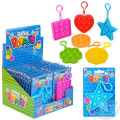 Bubble Popper Clip On Asst (Sold Individually) by Homeportonline