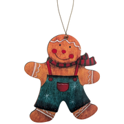Cozy Country Gingerbread in Overalls