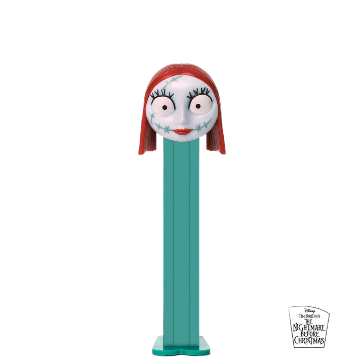 Pez Dispenser with 3 Candy rolls - Nightmare Before Christmas - Sally