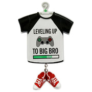 Leveling Up To Big Brother Ornament