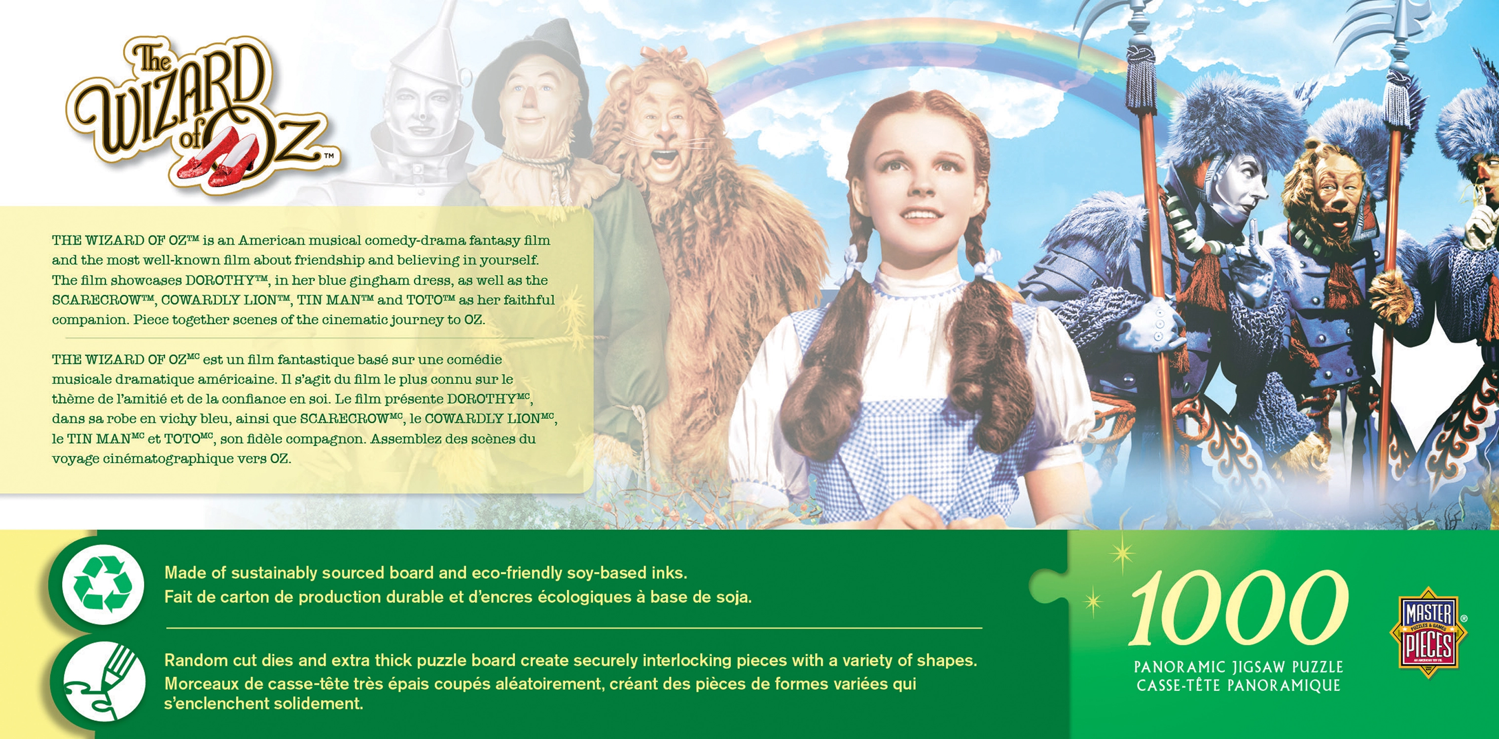 The Wizard of Oz - 1000 Piece Panoramic Puzzle