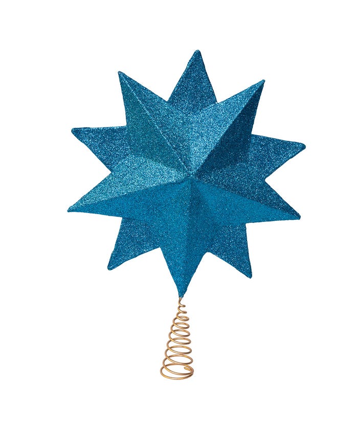 Peacock Design 10 Point Star Treetop