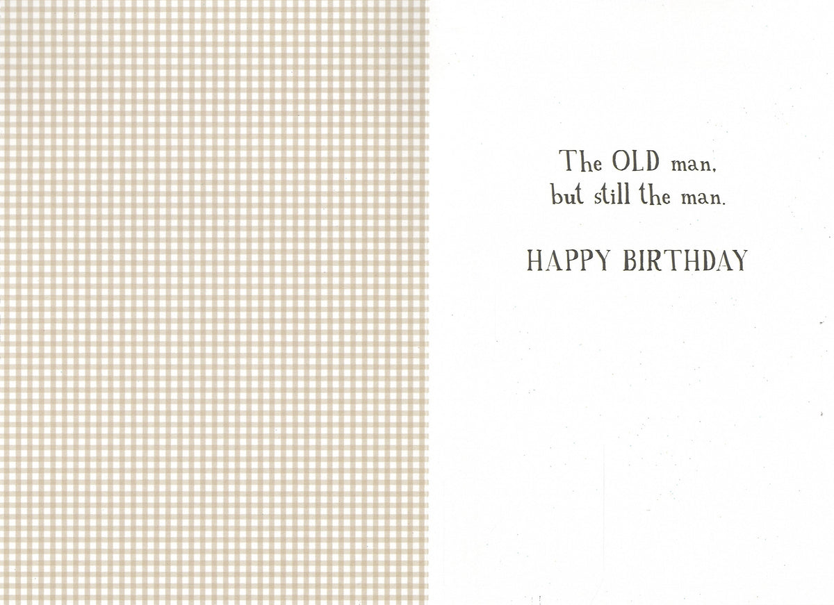 You're The Man! - Birthday Card