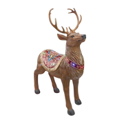 Lighted 48 inch Reindeer Statue