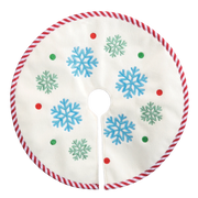 Mini Snowflake Tree Skirt