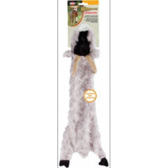 Dog Toy Unstuffed Skinneeez Crinkler Goat by Homeportonline