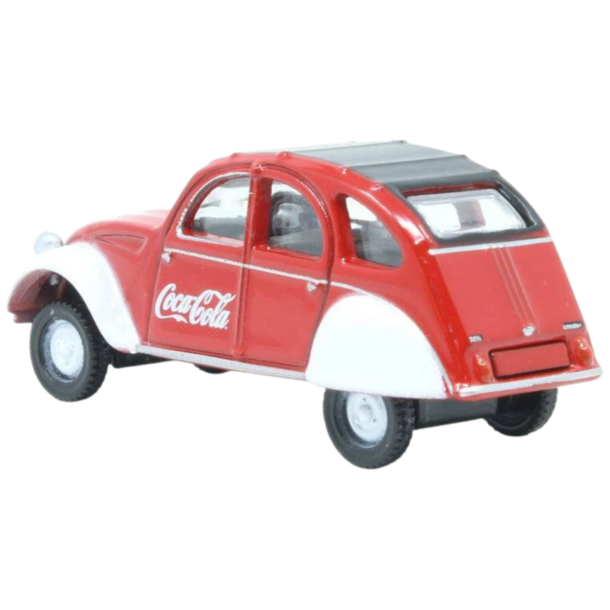 Coca-Cola Citroen 2CV Diecast Car - 1:76 Scale