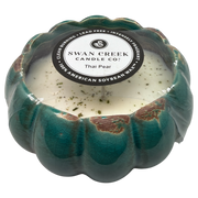 Small Petal Bowl  Soy Candle - Thai Pear