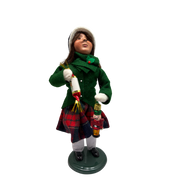 Ornament Family Girl Caroler by Byers' Choice