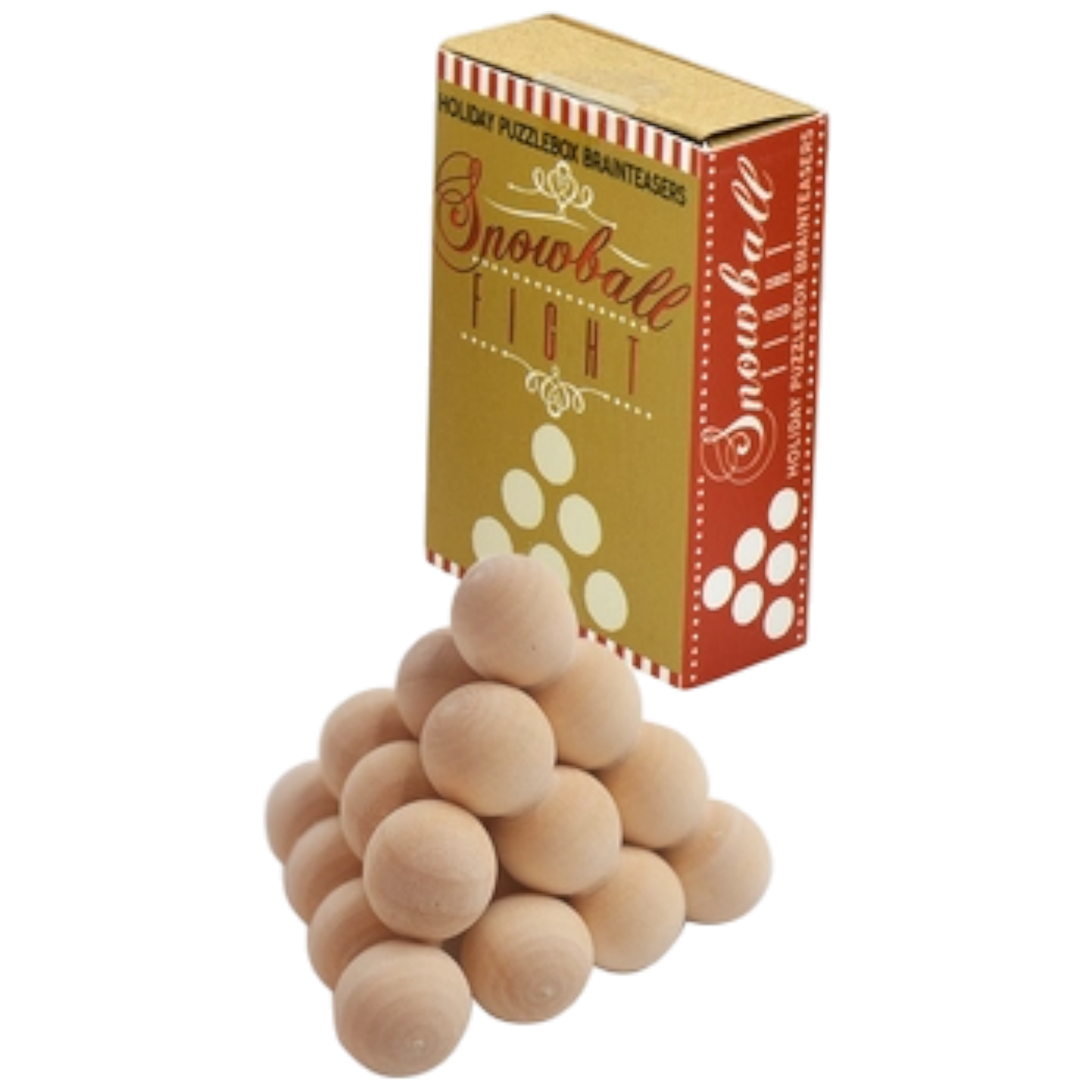 Holiday Puzzlebox Brainteaser - Snowball Fight