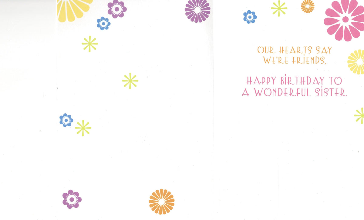 Our Good Looks Say We're Sisters - Birthday Card