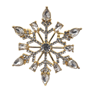 Enamel Finish Pin - Snowflake