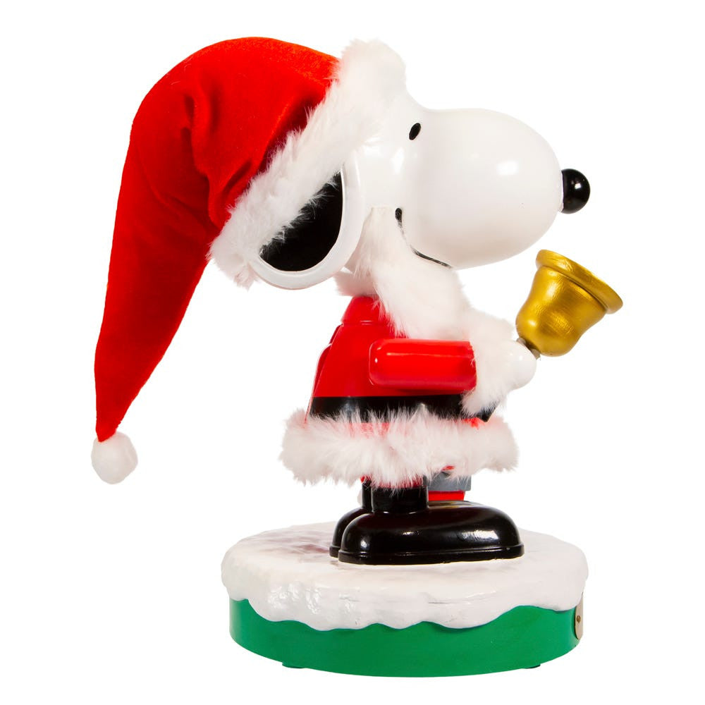 10“ Peanuts Battery Operated Snoopy Musical Nutcracker