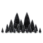 Assorted Pine Trees - 21 Piece Set