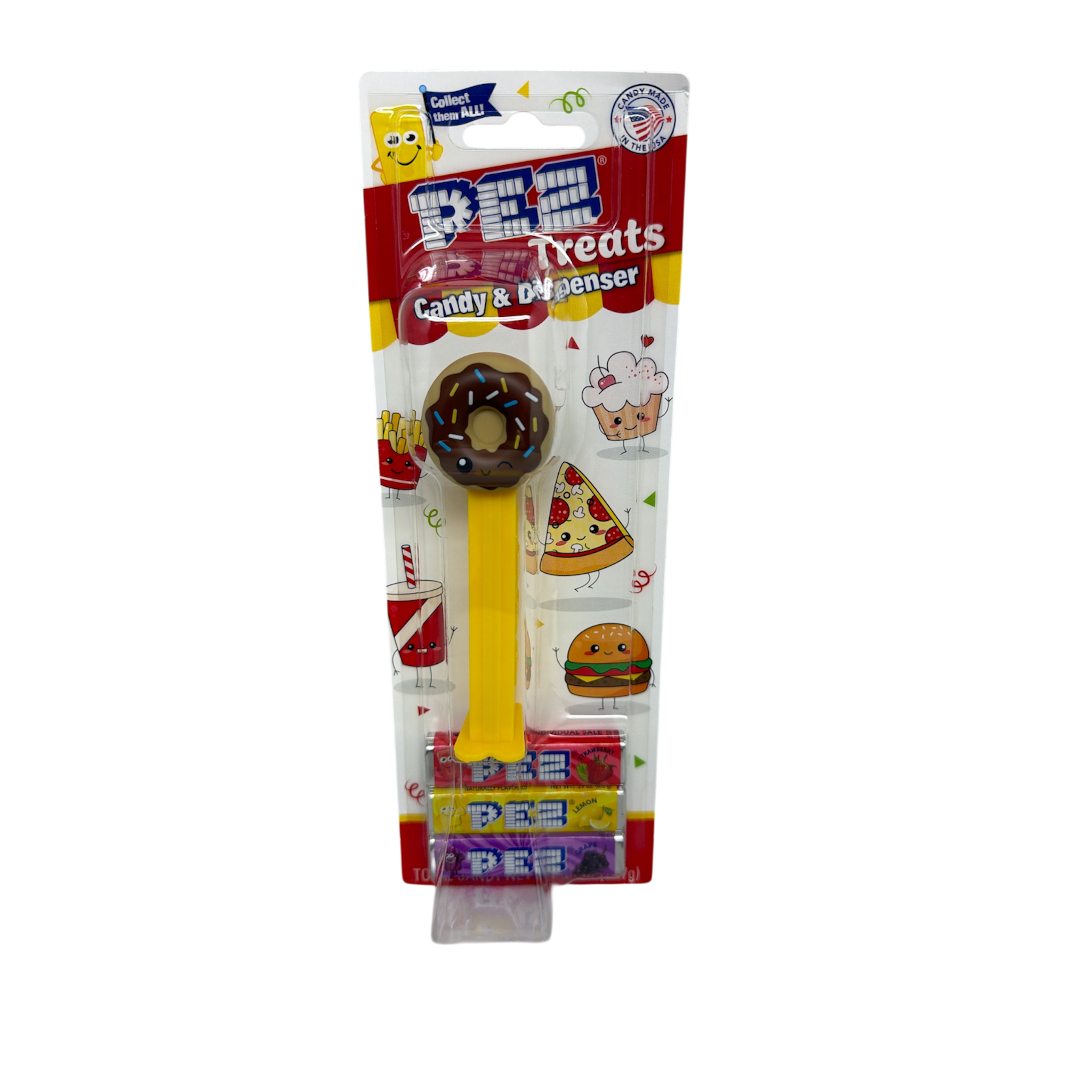 Pez Candy Dispenser - Treats - Chocolate Frosted Donut