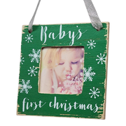 Baby's First Christmas - Photo Ornament