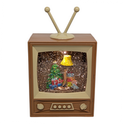 A Christmas Story  LED Musical Television Waterglobe - 8.5 Inch