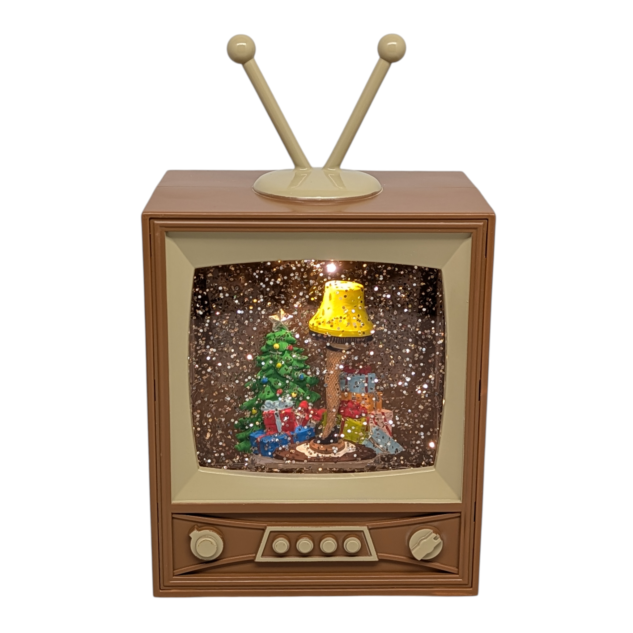 A Christmas Story  LED Musical Television Waterglobe - 8.5 Inch