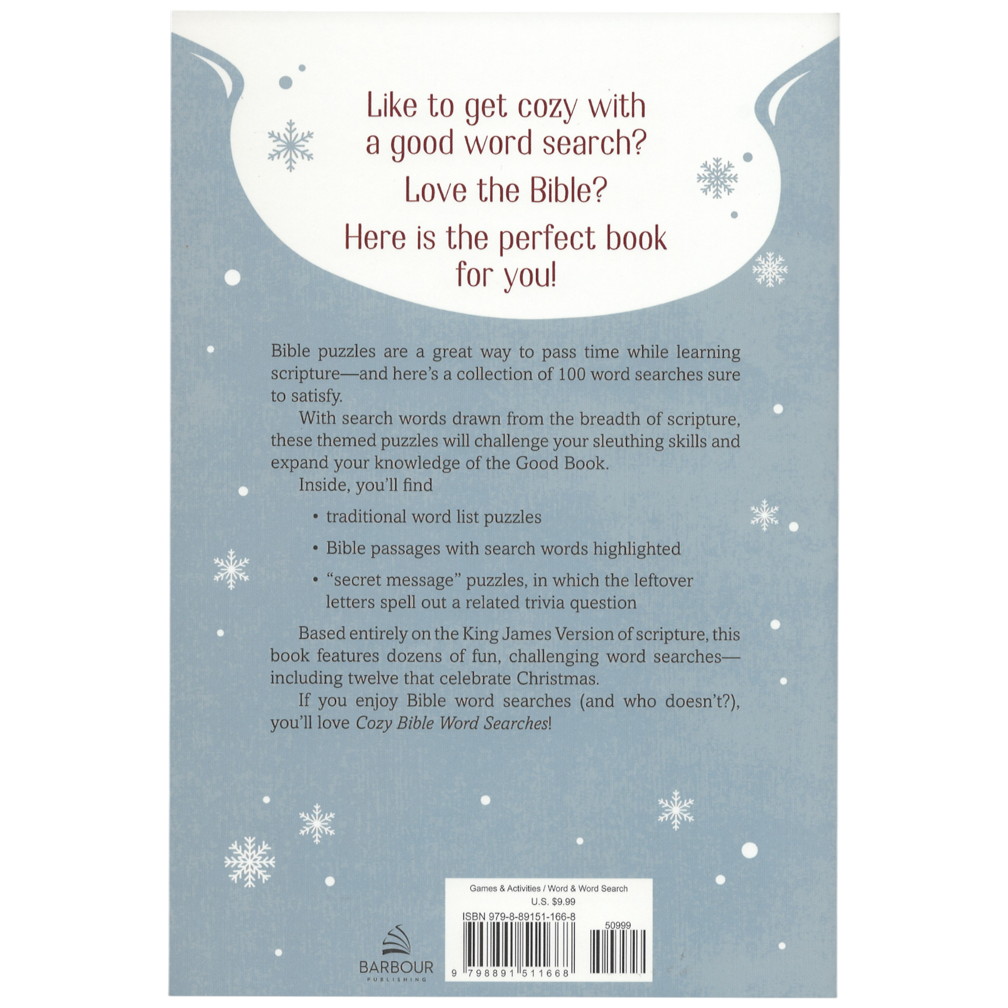 Cozy Bible Word Searches
