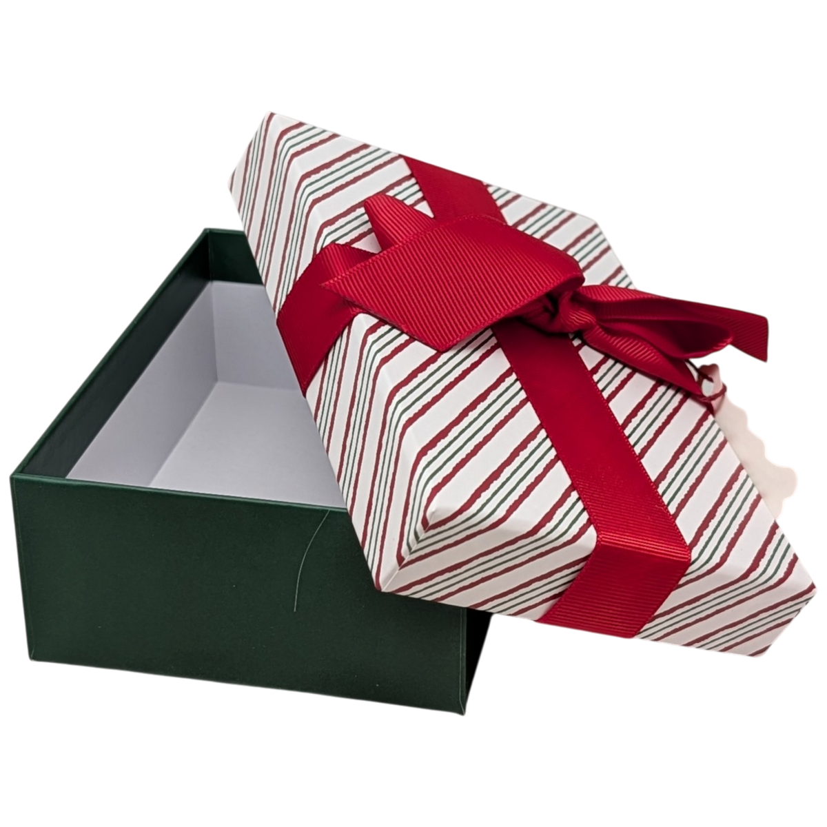 Gift Box for Gift Cards - 5" x 3.75" - Candy Striped