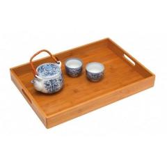 Serving Tray Serving 19.5x13.75x2 Bamboo by Homeportonline