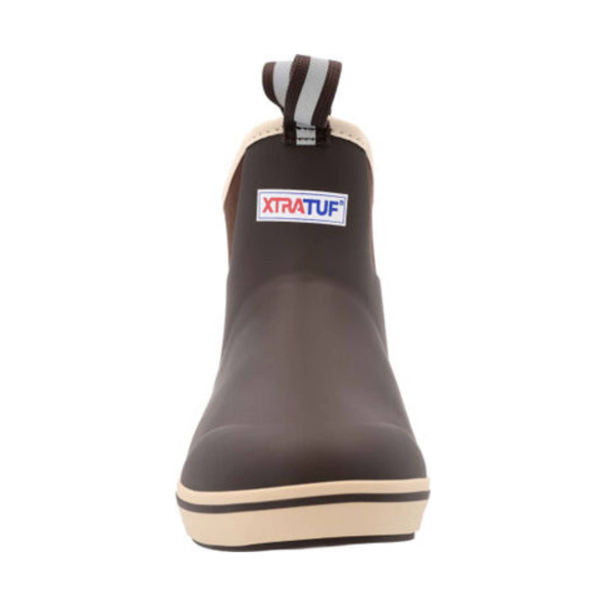 Xtratuf Men's 6 Inch Ankle Deck Rain Boot - Chocolate/Tan by Lenny's Shoe & Apparel