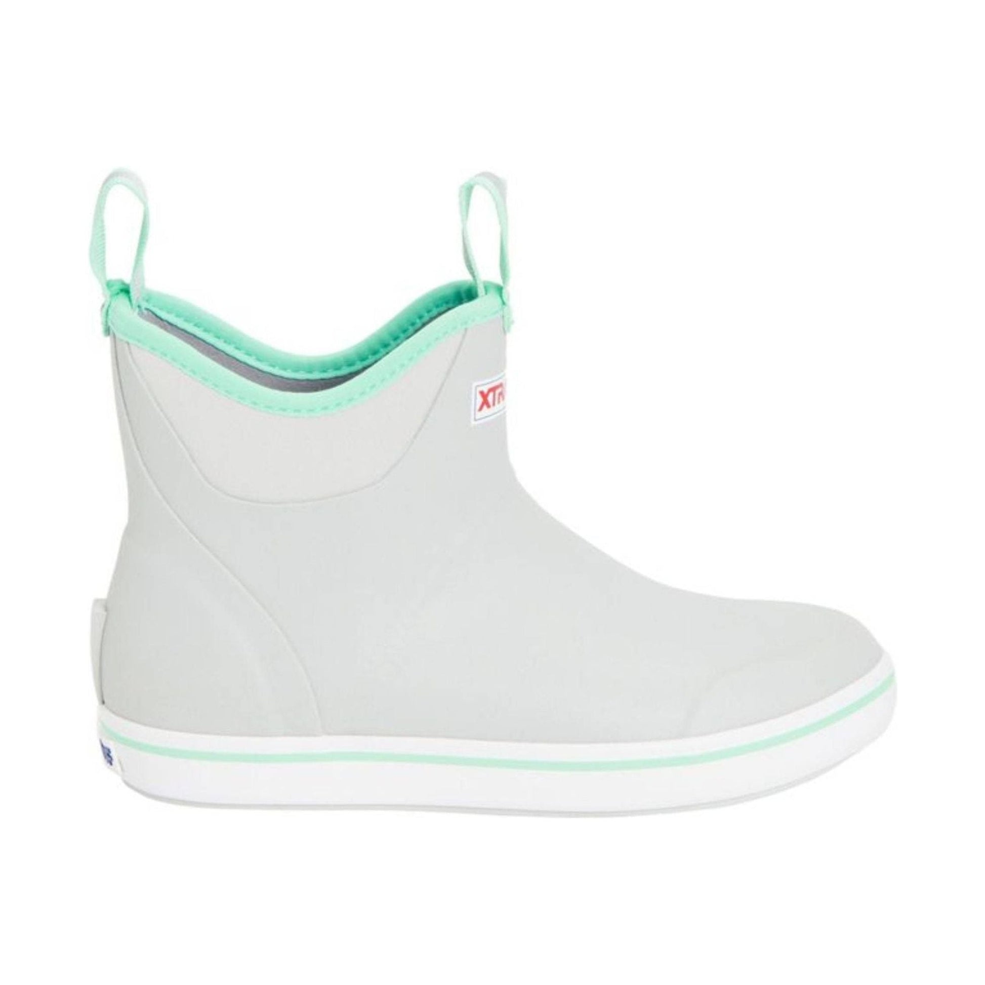 Xtratuf Women's Ankle Deck 6 Inch Rain Boot - Gray by Lenny's Shoe & Apparel
