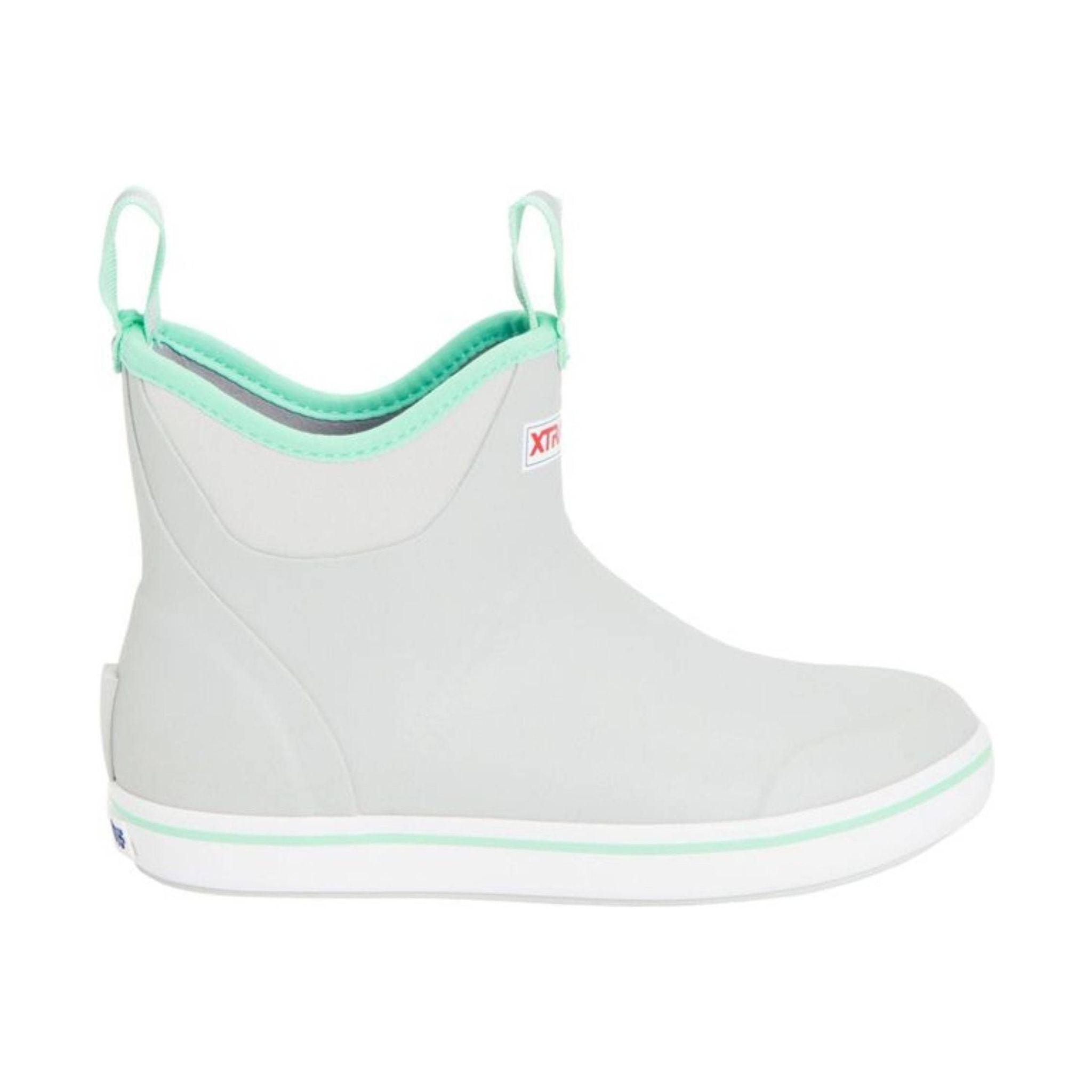 Xtratuf Women's Ankle Deck 6 Inch Rain Boot - Gray by Lenny's Shoe & Apparel