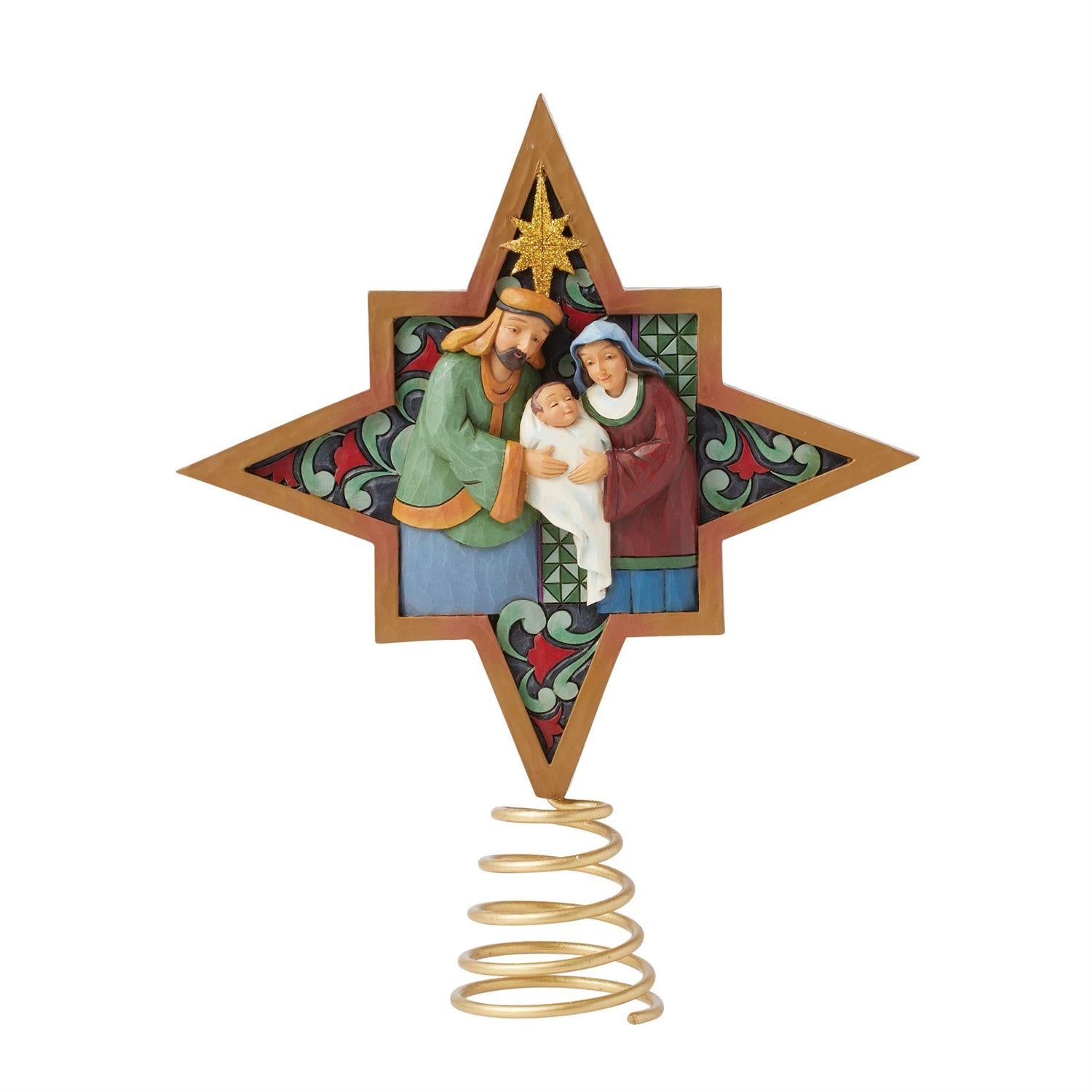 Holiday Manor Nativity Star Topper