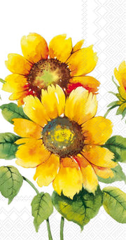 Ideal Home Range Colourful Sunflowers - Guest Towel