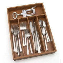 Flatware Organizer Bamboo by Homeportonline