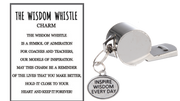 The Wisdom Whistle Charm - A Token of Inspiration