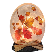 Falling Leaves Lighted Orb