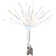 Lighted Two-Tone Burst Clip-On Treetopper
