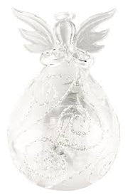 Jewels and Lace Angel with Snow LED