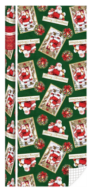 Traditional Roll Wrap - 30" x 168" - Santa