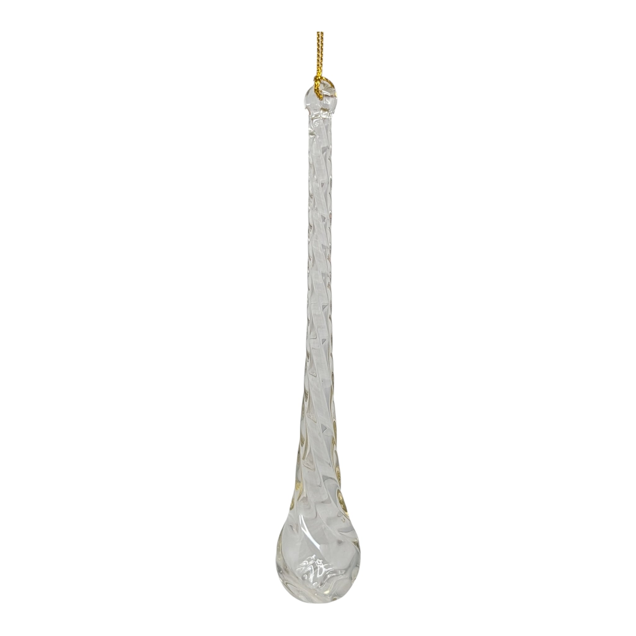 Crystalline Teardrop Icicle