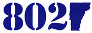 802 Decal - Blue
