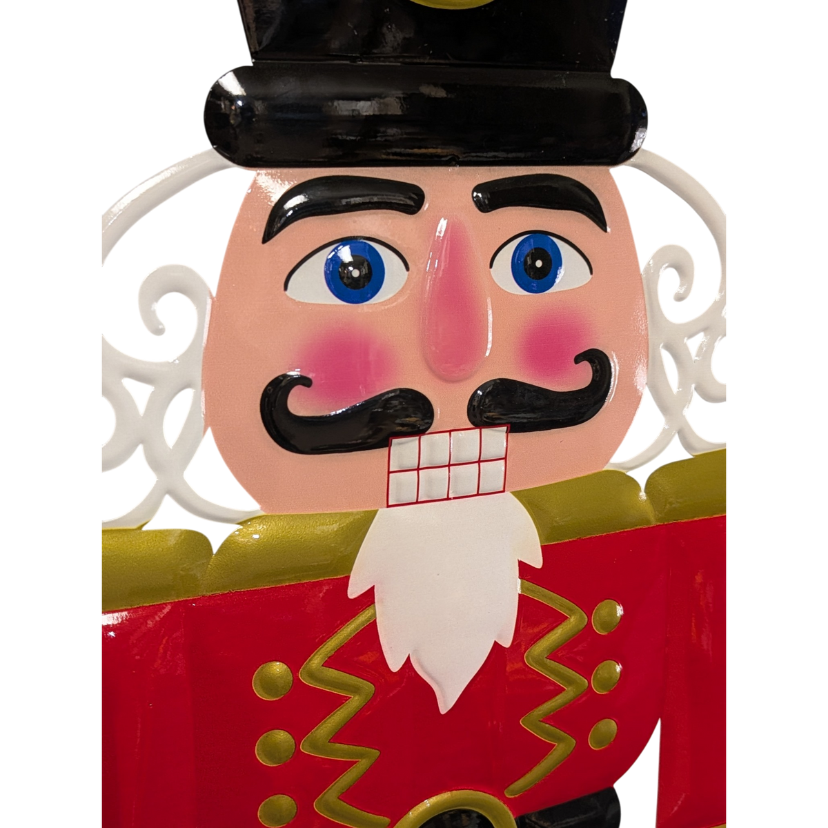 Metal Nutcracker Stake - 38 Inch