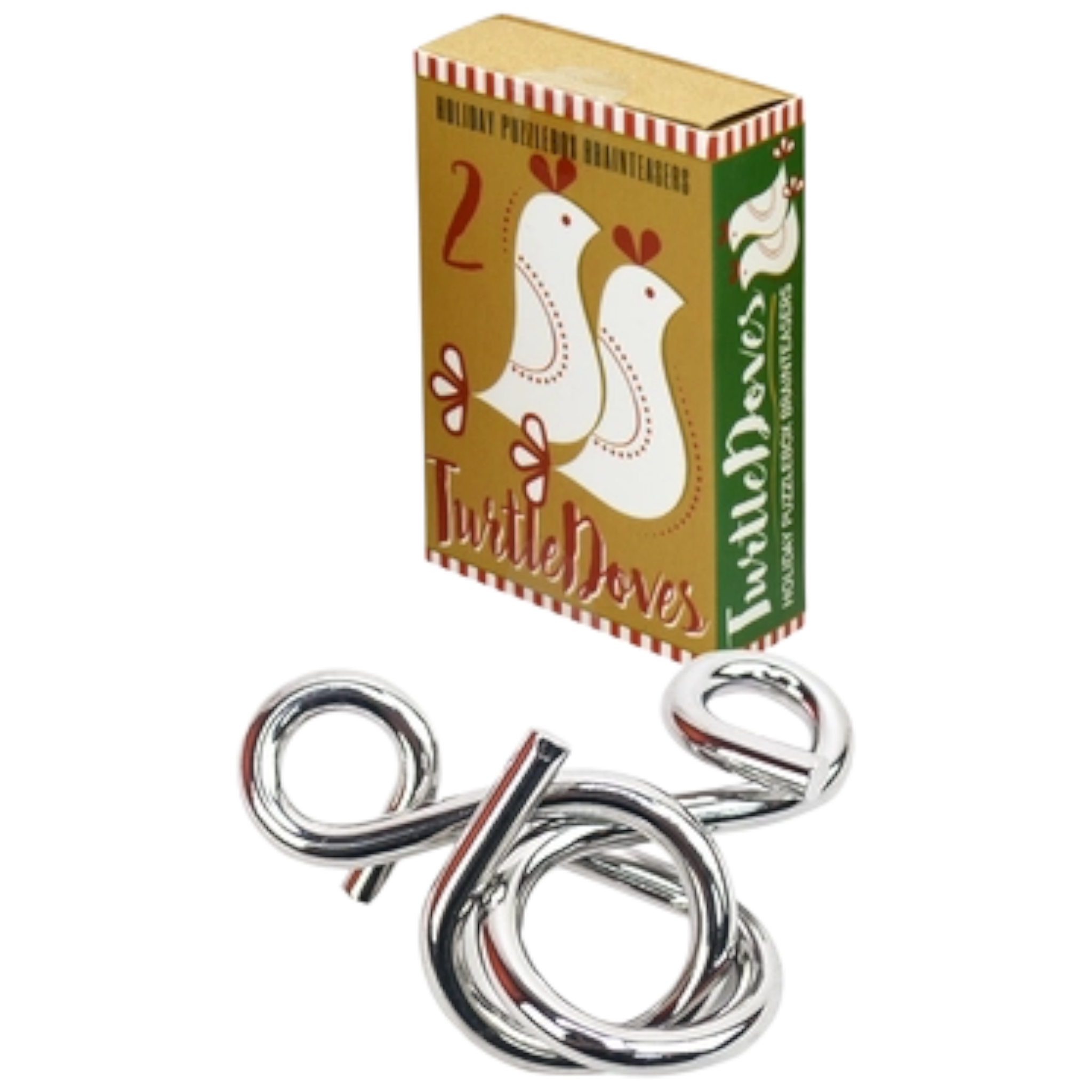 Holiday Puzzlebox Brainteaser - 2 Turtle Doves