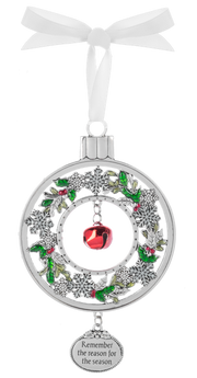 Jingle Bell Ornament - Remember The Reason For The Season