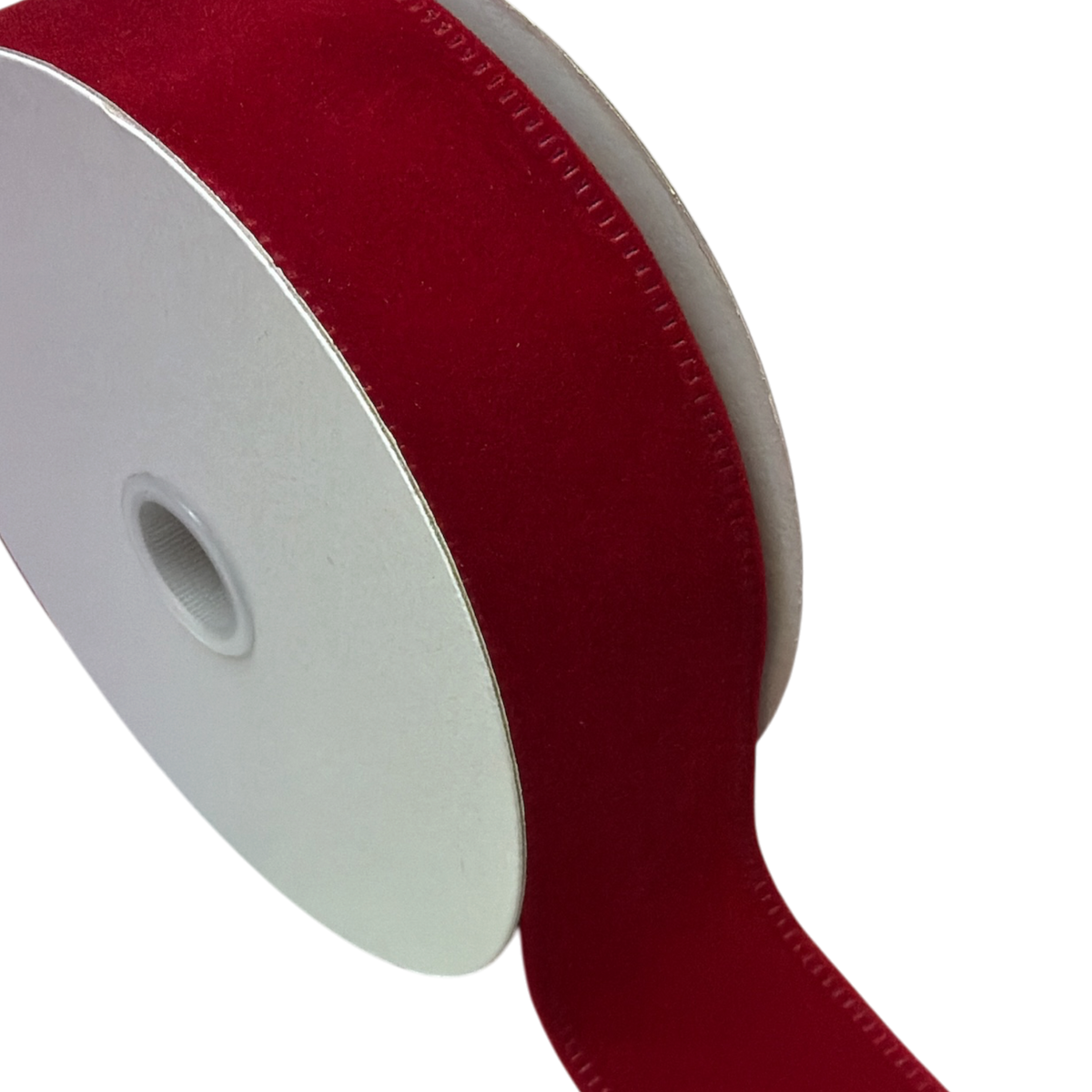 Dark Red Velvet 1.5 Inch x 10 Yards