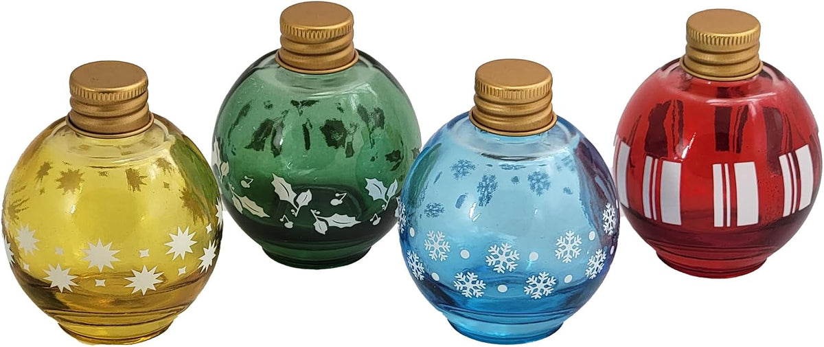 Christmas Ornament Shaped Mini-Glass Set