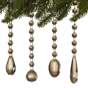 Glass Look Acrylic Jewel Ornament -