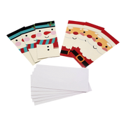 Christmas Money Card Holder - Santa/Snowman