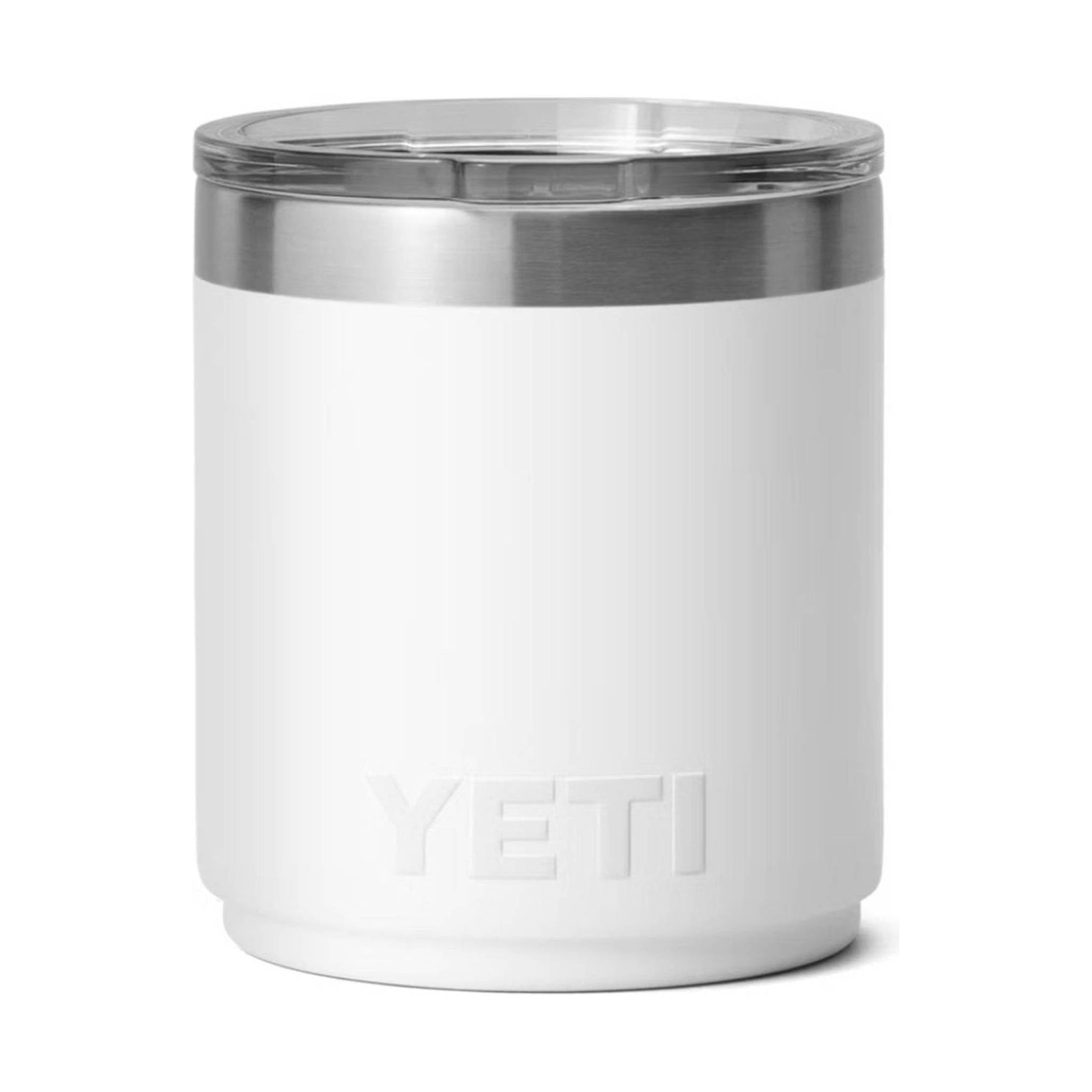 YETI Rambler 10 oz Stackable Lowball With Magslider Lid - White by Lenny's Shoe & Apparel