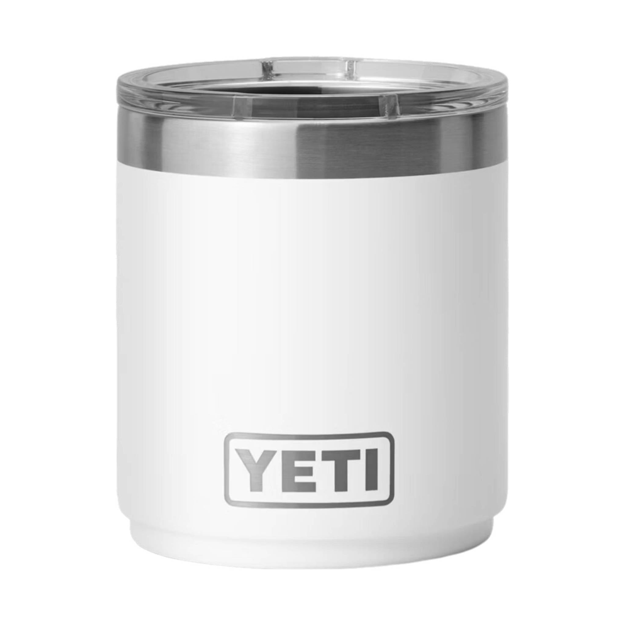 YETI Rambler 10 oz Stackable Lowball With Magslider Lid - White by Lenny's Shoe & Apparel
