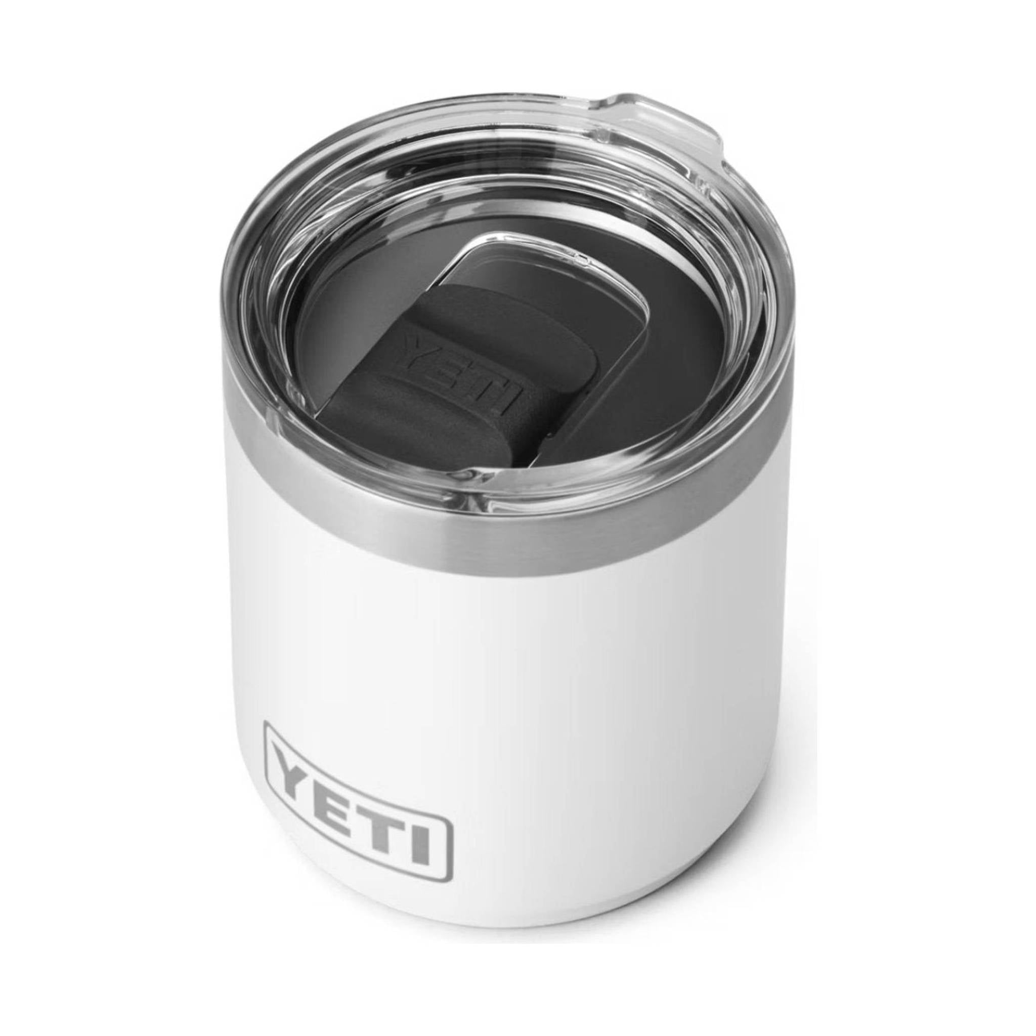 YETI Rambler 10 oz Stackable Lowball With Magslider Lid - White by Lenny's Shoe & Apparel