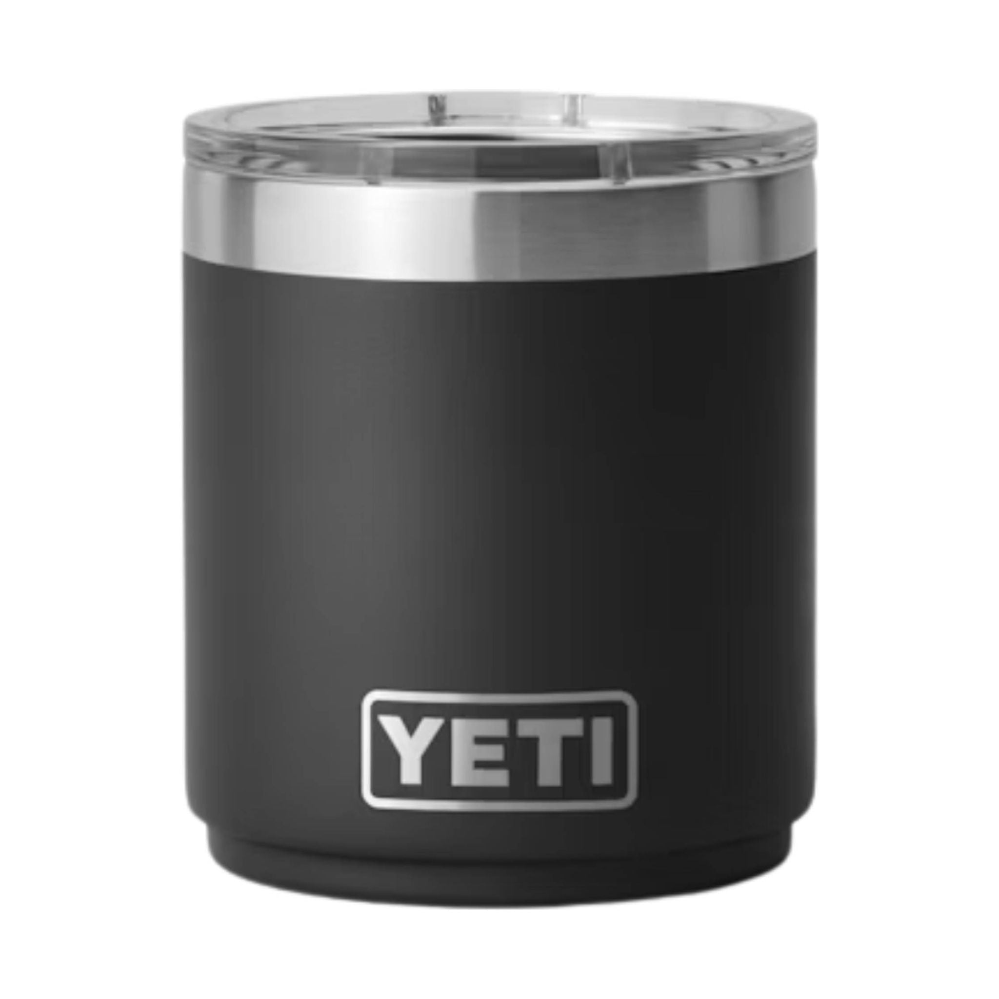 YETI Rambler 10 oz Stackable Lowball With Magslider Lid - Black by Lenny's Shoe & Apparel