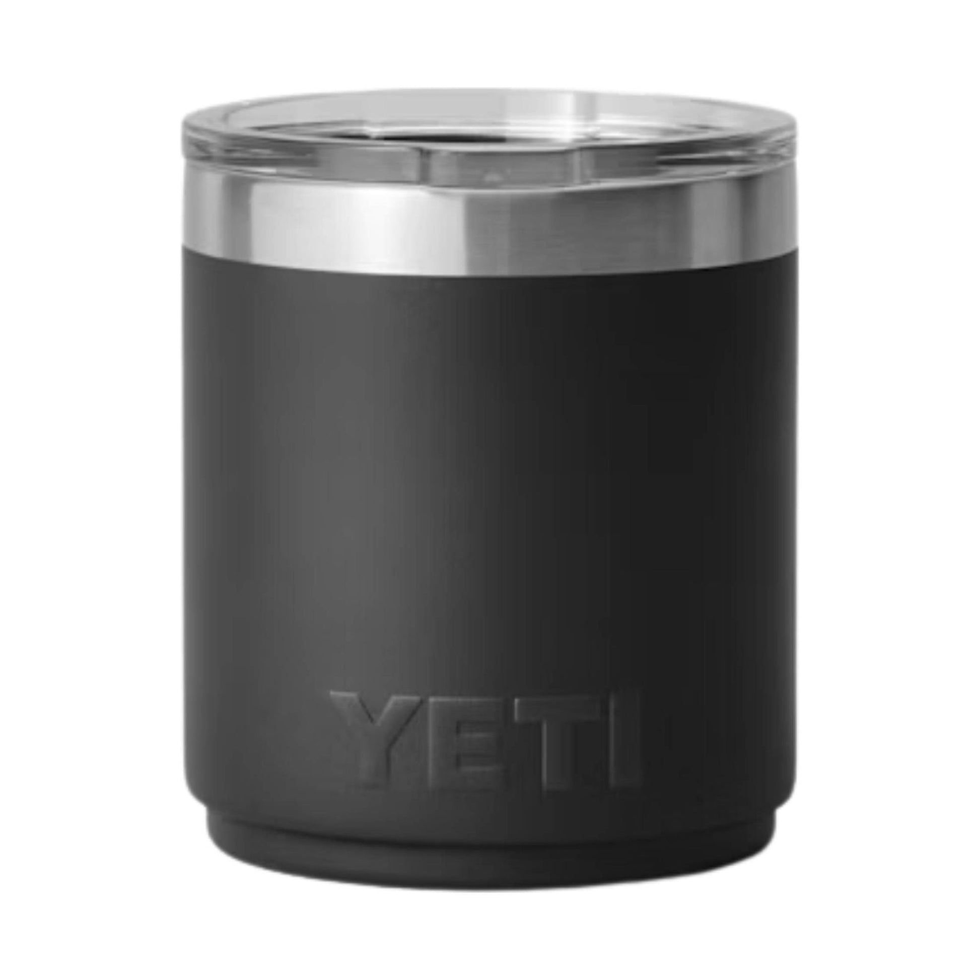YETI Rambler 10 oz Stackable Lowball With Magslider Lid - Black by Lenny's Shoe & Apparel